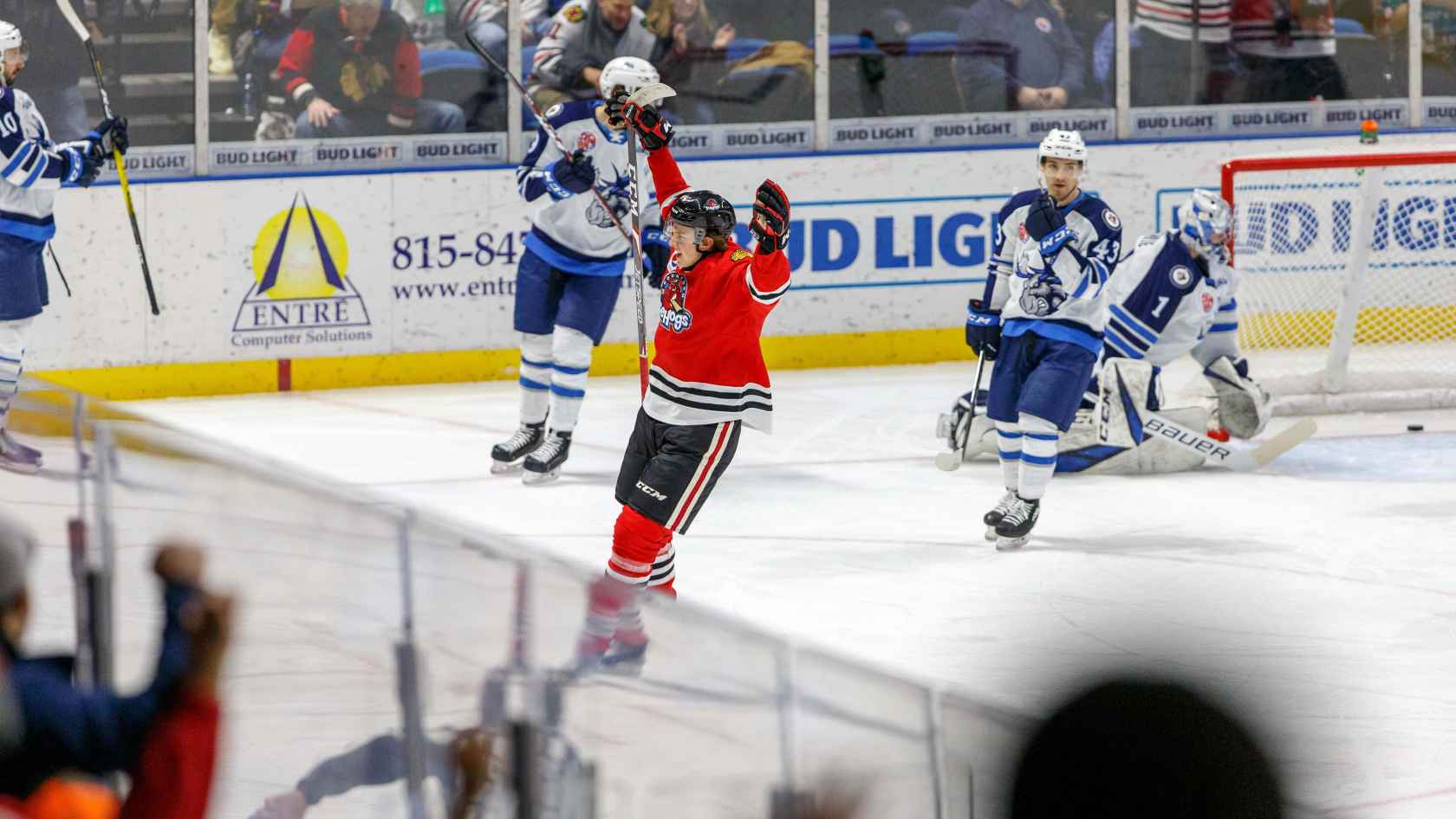 Rockford IceHogs | Kris Versteeg Designer Hat and Fleece ...