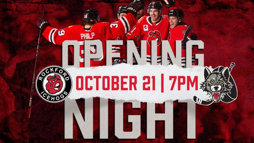 Rockford IceHogs | IceHogs 2023-24 Home Opener Set For Oct. 21 Vs.…