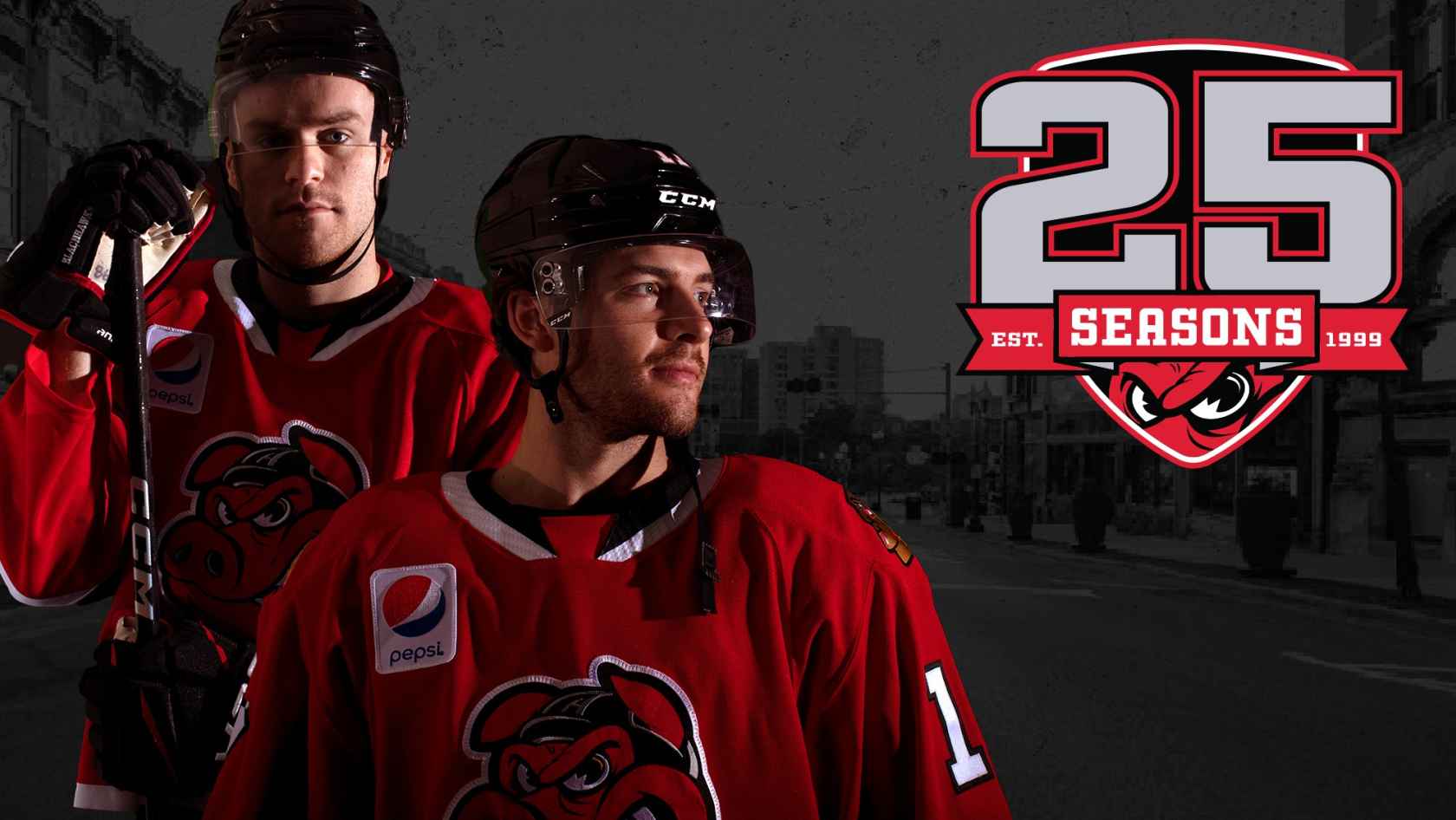 Rockford IceHogs | IceHogs To Honor 25th Season In Rockford With Logo…