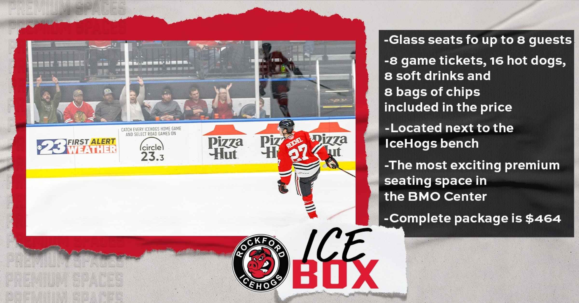 Rockford IceHogs | Premium Seating and Group Spaces