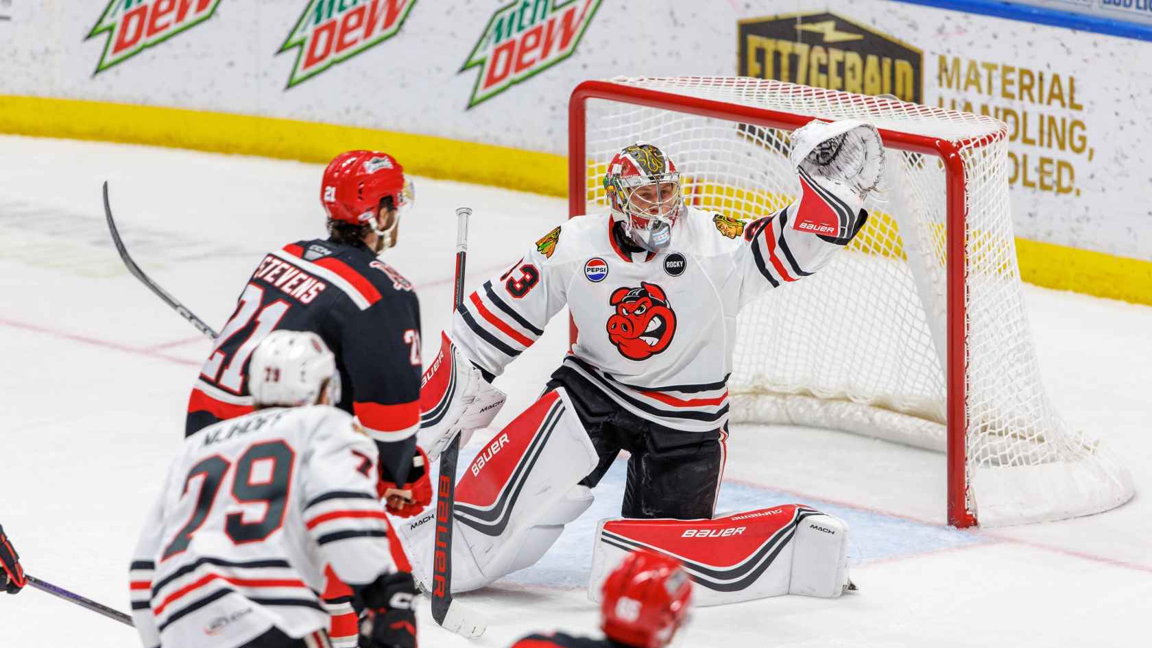 Rockford IceHogs | RECAP: Hardman Ties Game Late in Third Period,…